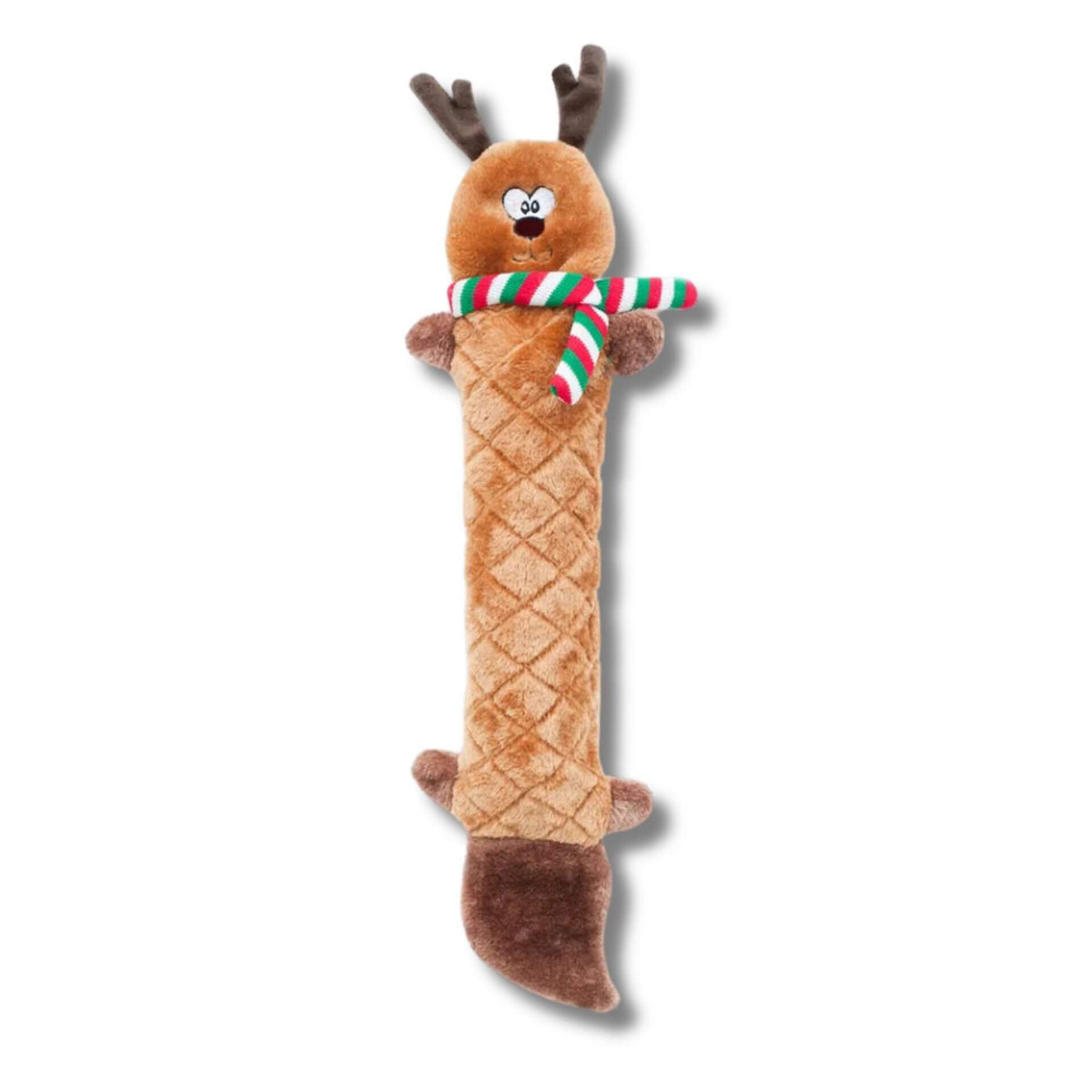 Reindeer jiggerlz dog toy