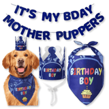 it's my birthday motherpuppers dog party banner set