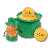 Zippy Burrow pot of gold dog toy