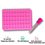 Silicone gummy mould dog treat maker