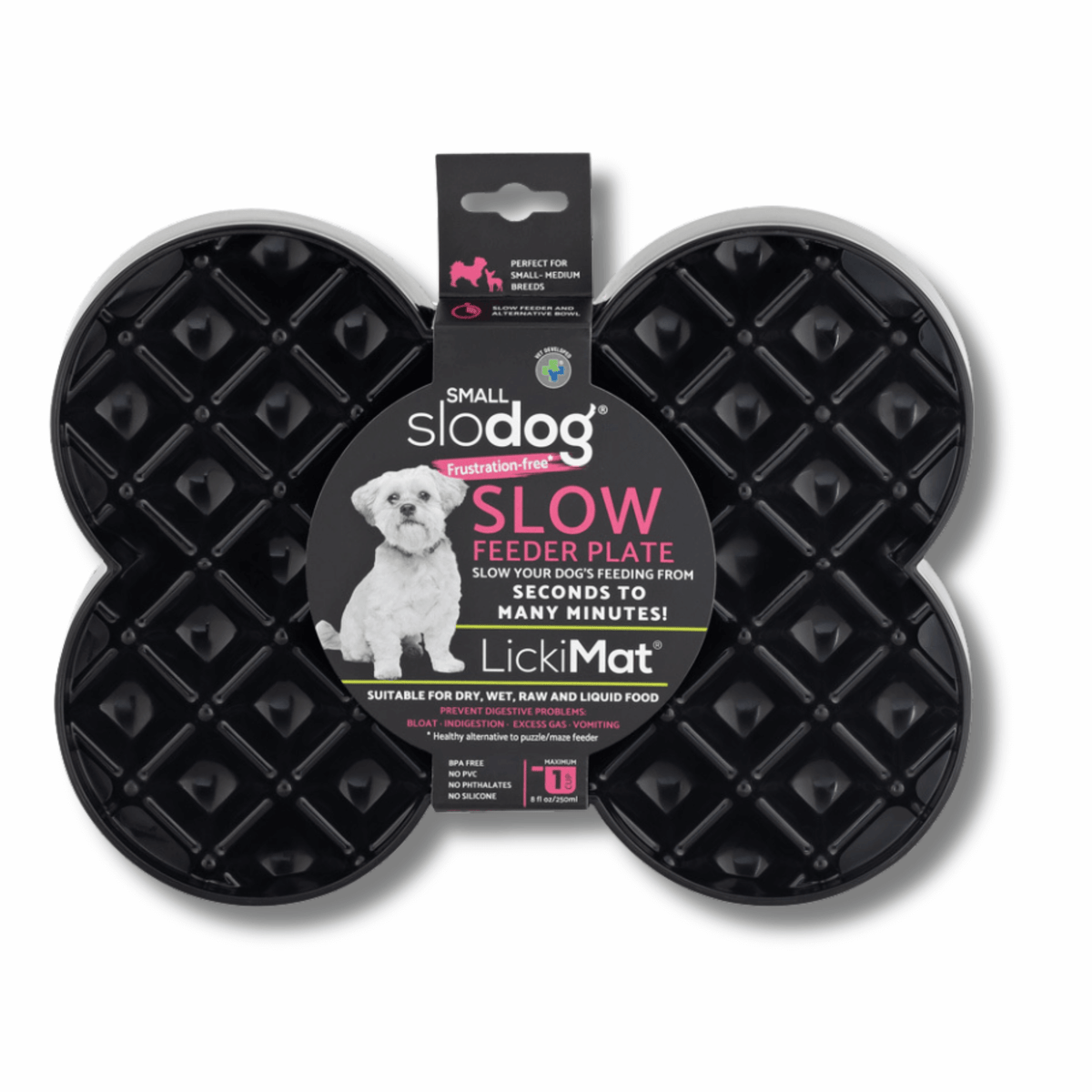 enrichment lick mat slodog slow feeder plate