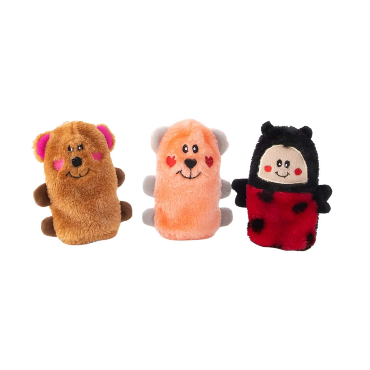 Valentine dog toys, 3pack set