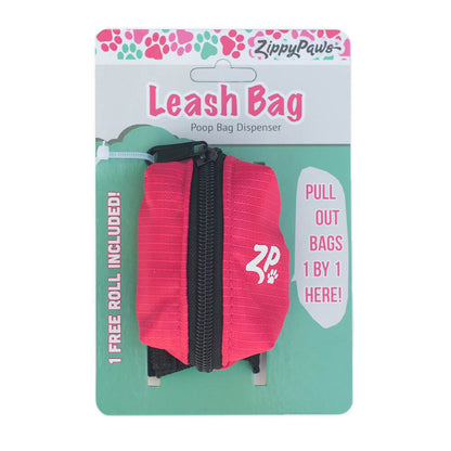 Adventure Leash Poo Bag Dispenser - Pink