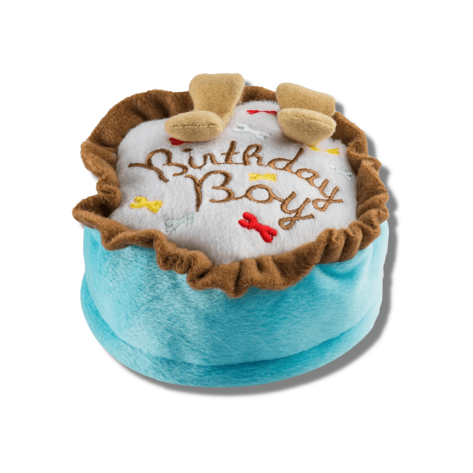 Birthday cake deals plush dog toy