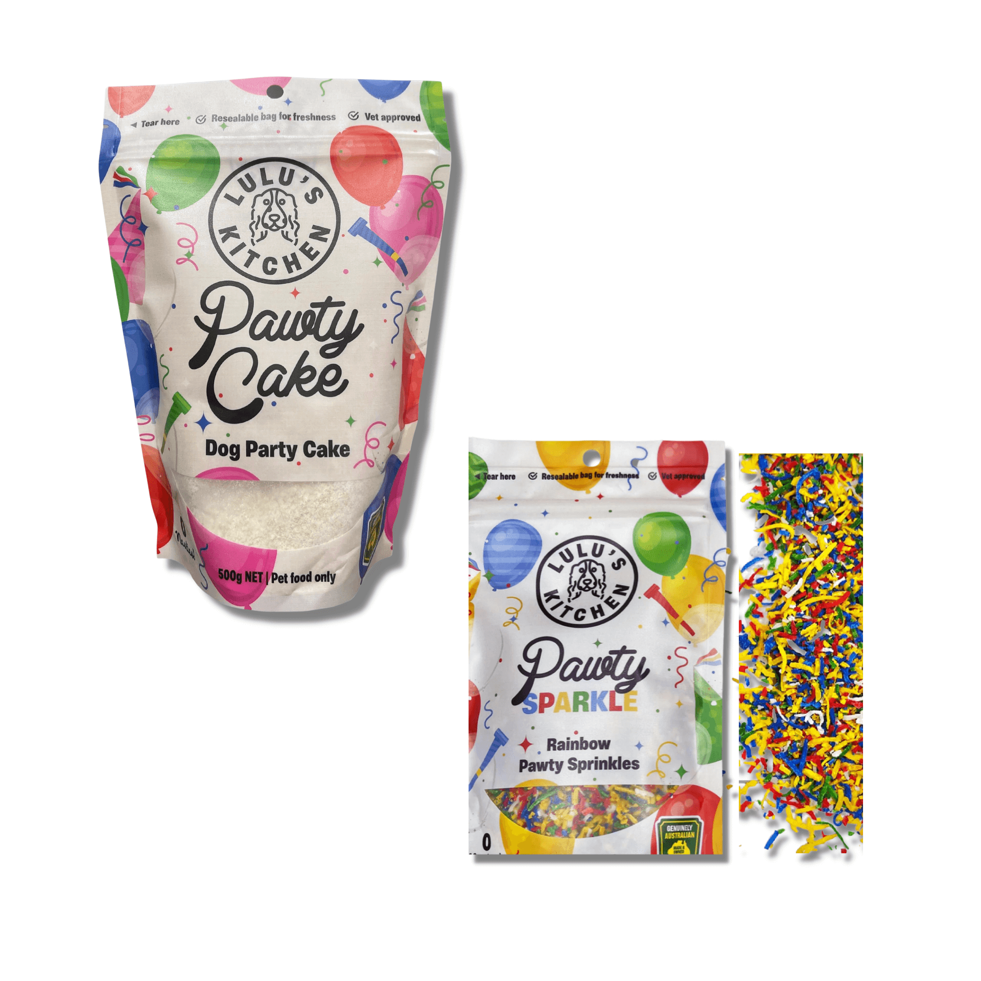 Dog Birthday Cake Mix Lulu s Kitchen Shop Online Let s Pawty Let s Pawty