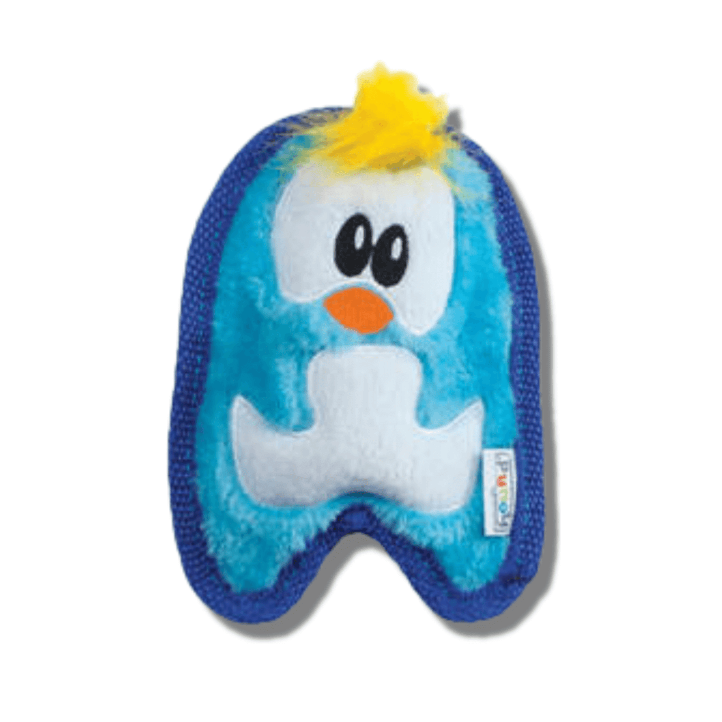 Penguin invincible and durable dog toy for ruffer play, let's pawty