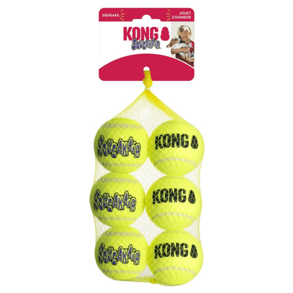 KONG Airdog Squeaker Ball 6 pack