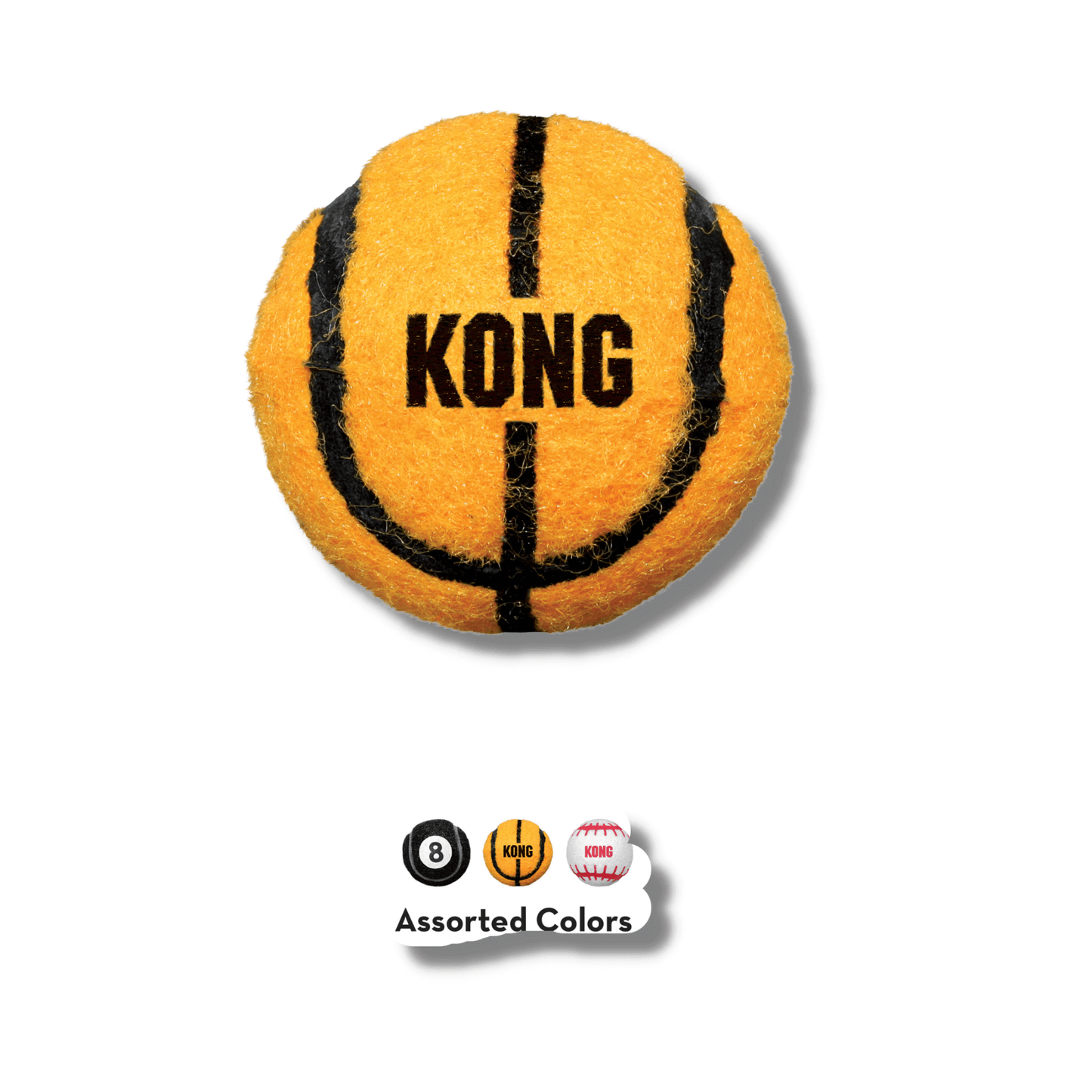 Sport kong fetch balls dog toy