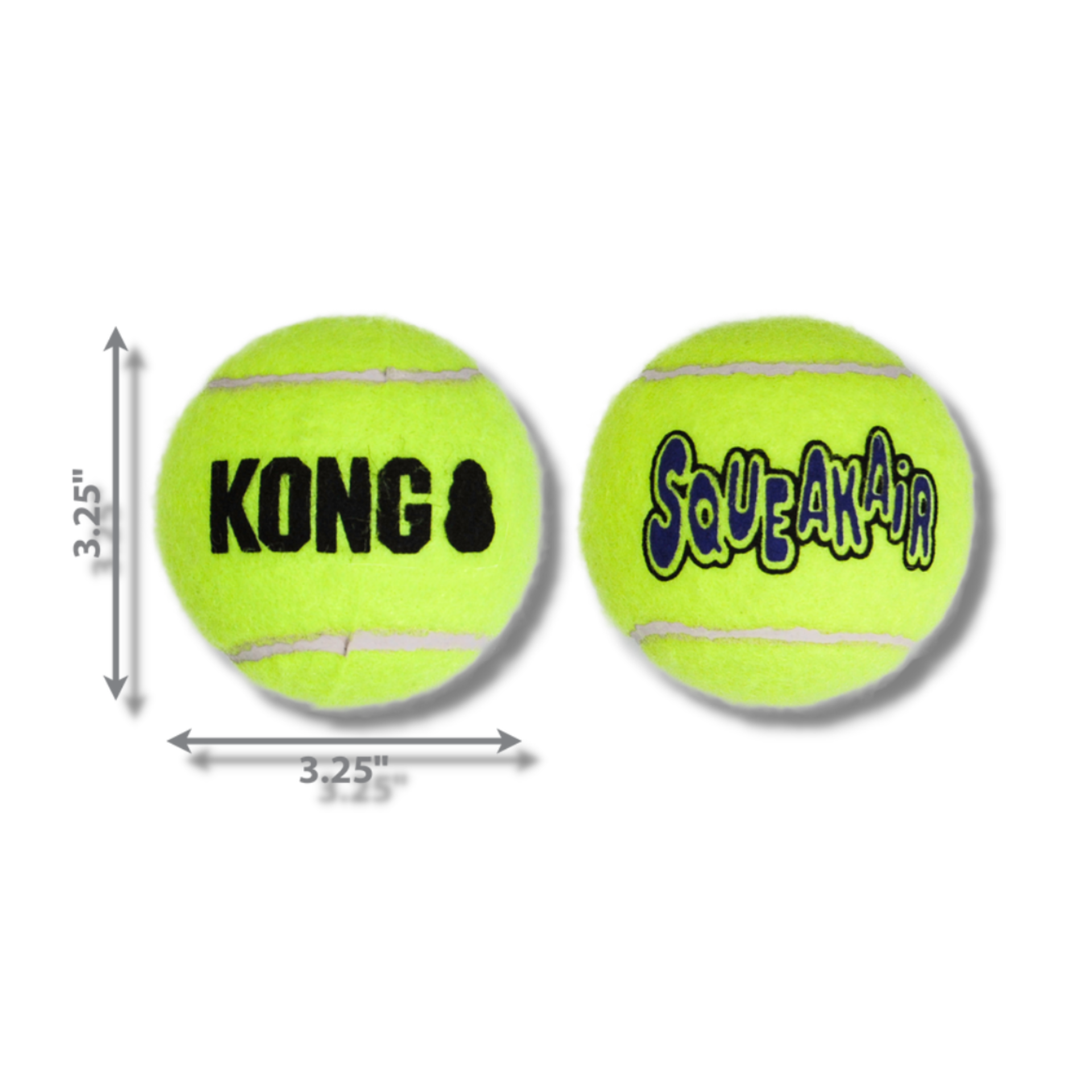 KONG SqueakAir dog ball, play, fetch, less abrasive