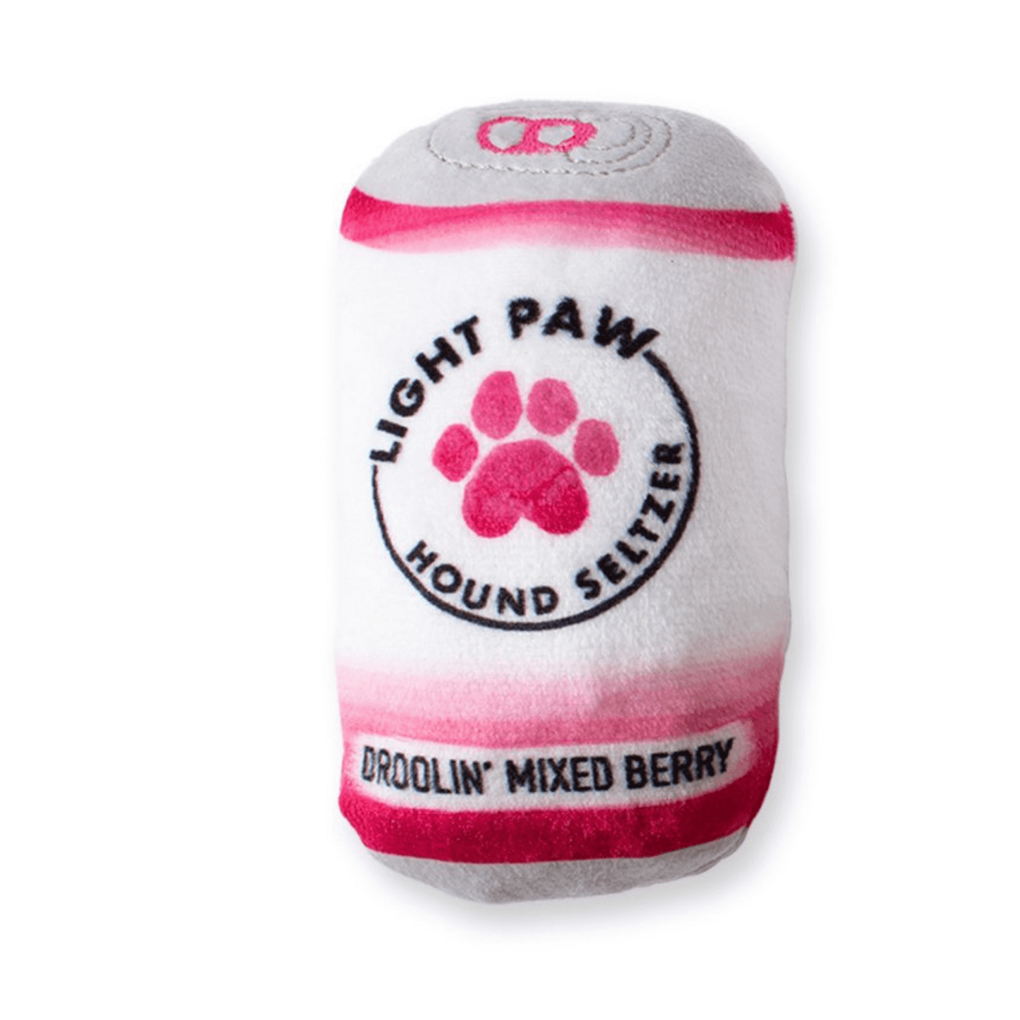 Plush dog toy light paw Mixed Berry Let's Pawty Australia
