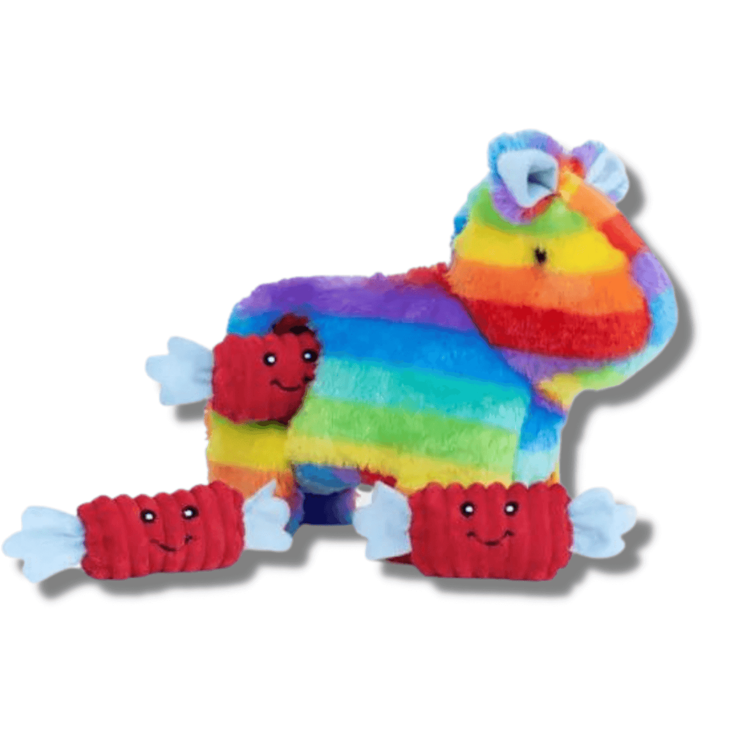 burrow piñata dog toy, let's pawty, boredom buster