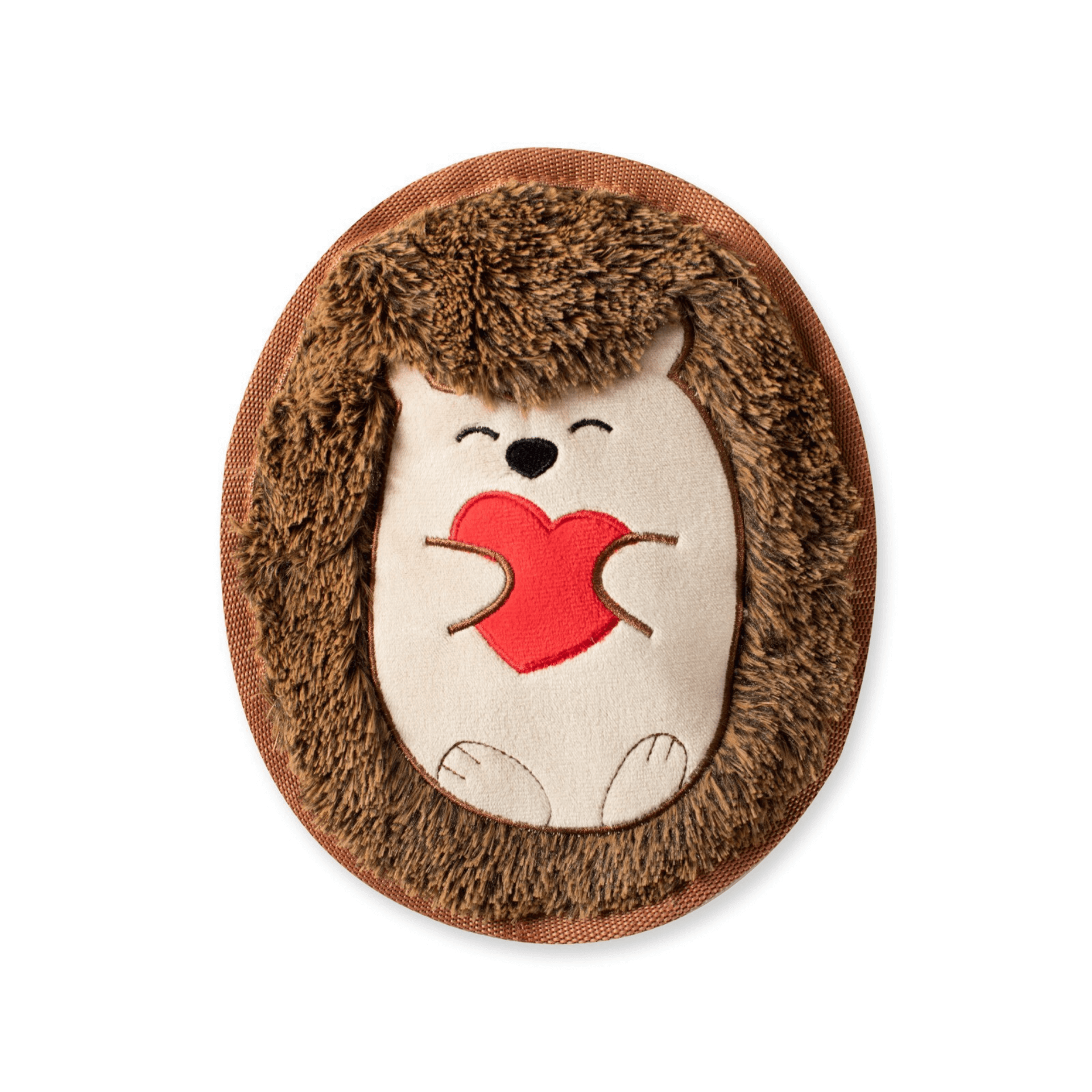 Plush valentine dog toy for ruffer play, Let's Pawty