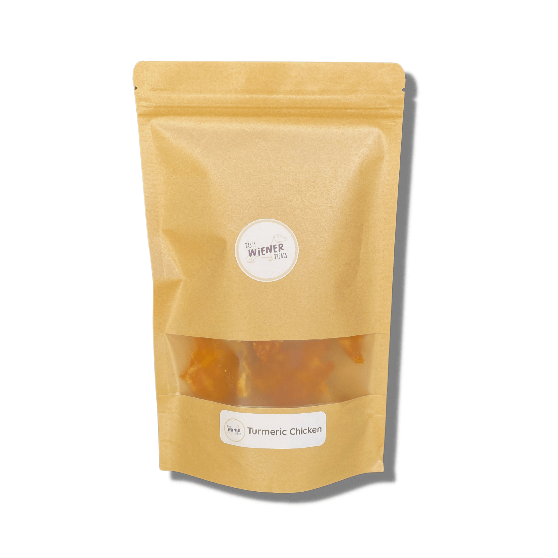 Chicken Jerky edible dog treats, let's pawty