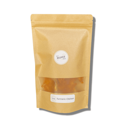 Chicken Jerky edible dog treats, let's pawty