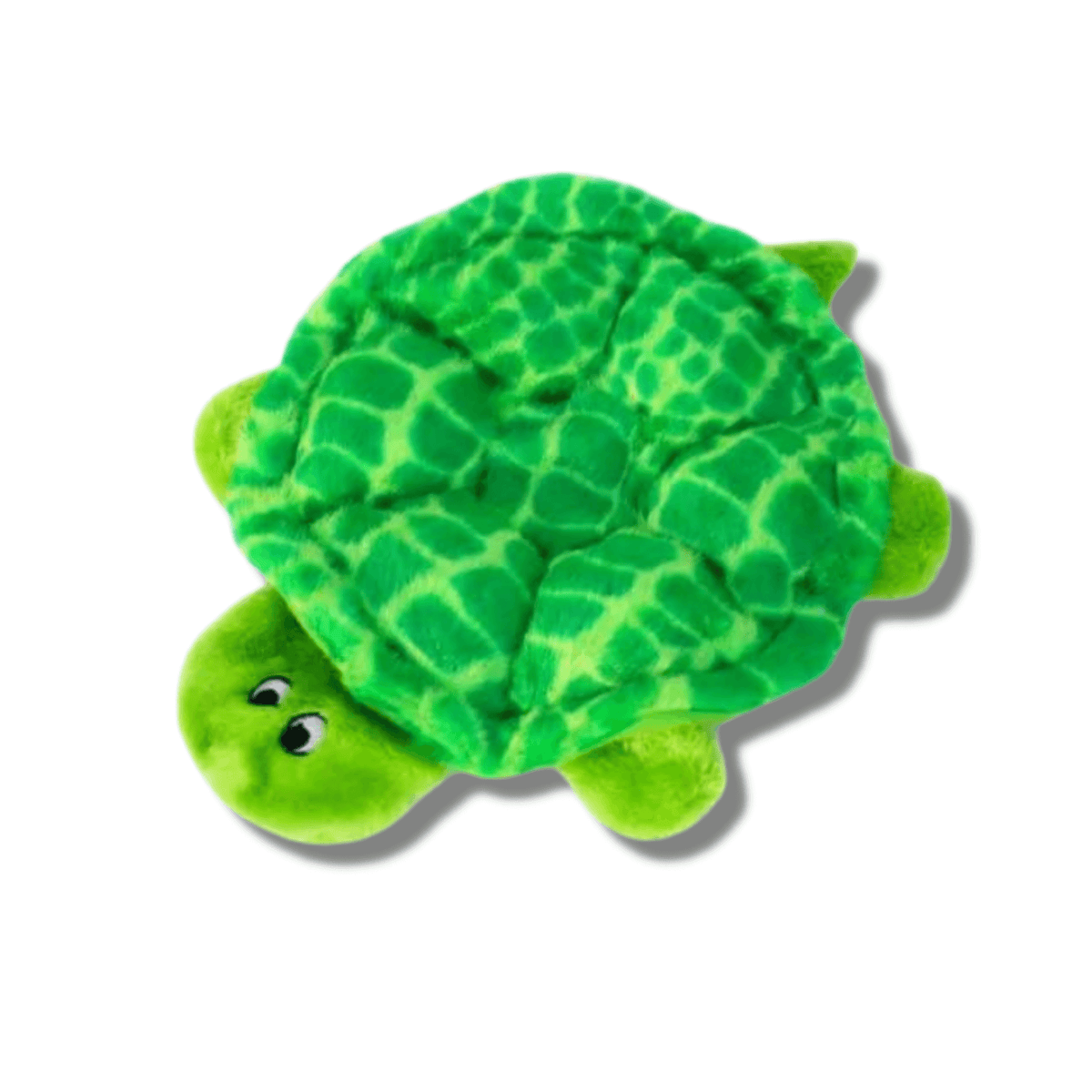 Plush, squeaky turtle dog toy, let's pawty 