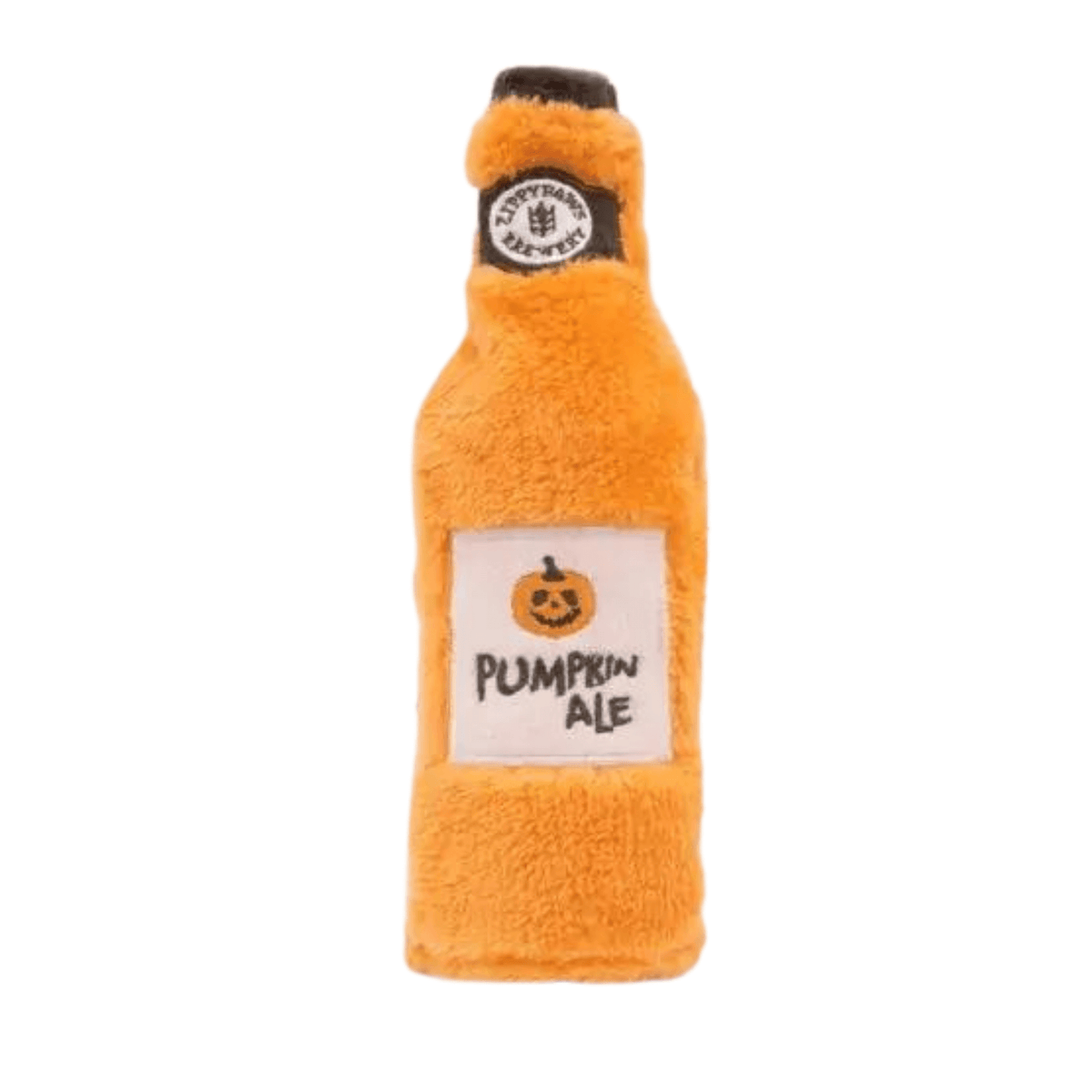 Happy Hour Cruncher Dog Toy Pumpkin Ale