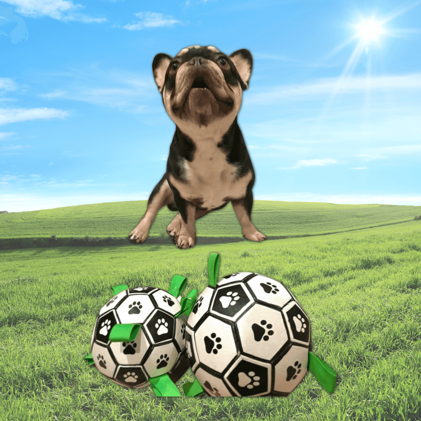 Let's Pawty Interactive dog soccer ball