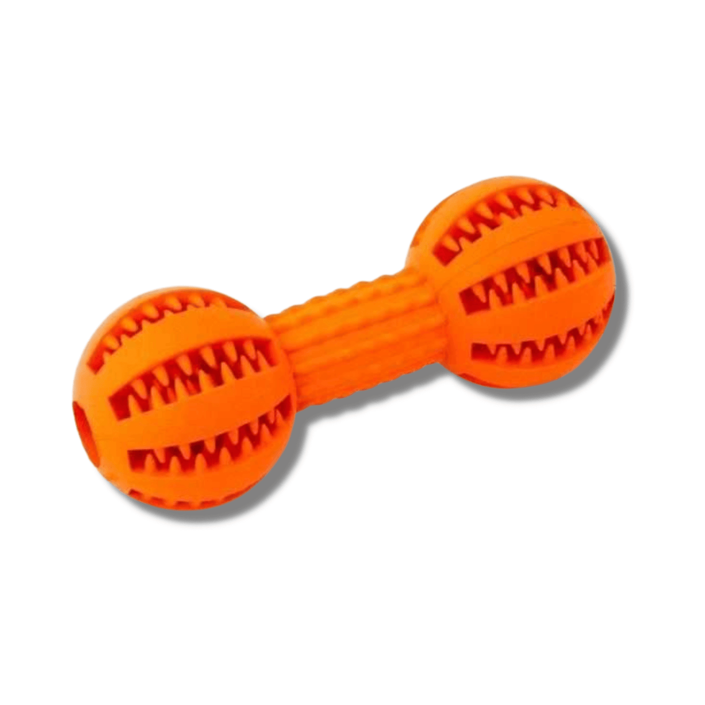 Let's Pawty interactive dumbbell dog toy