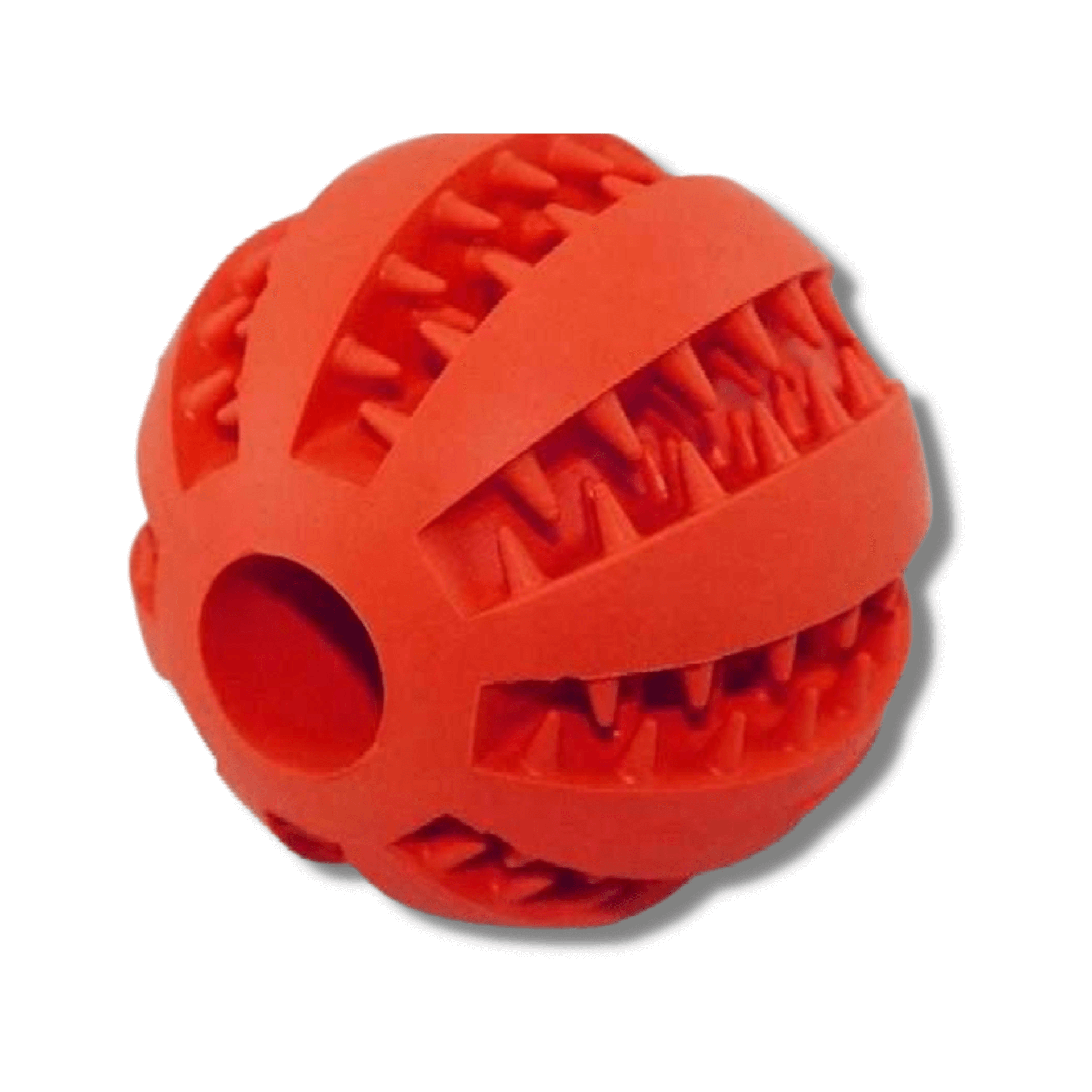 Orange treat clearance ball for dogs