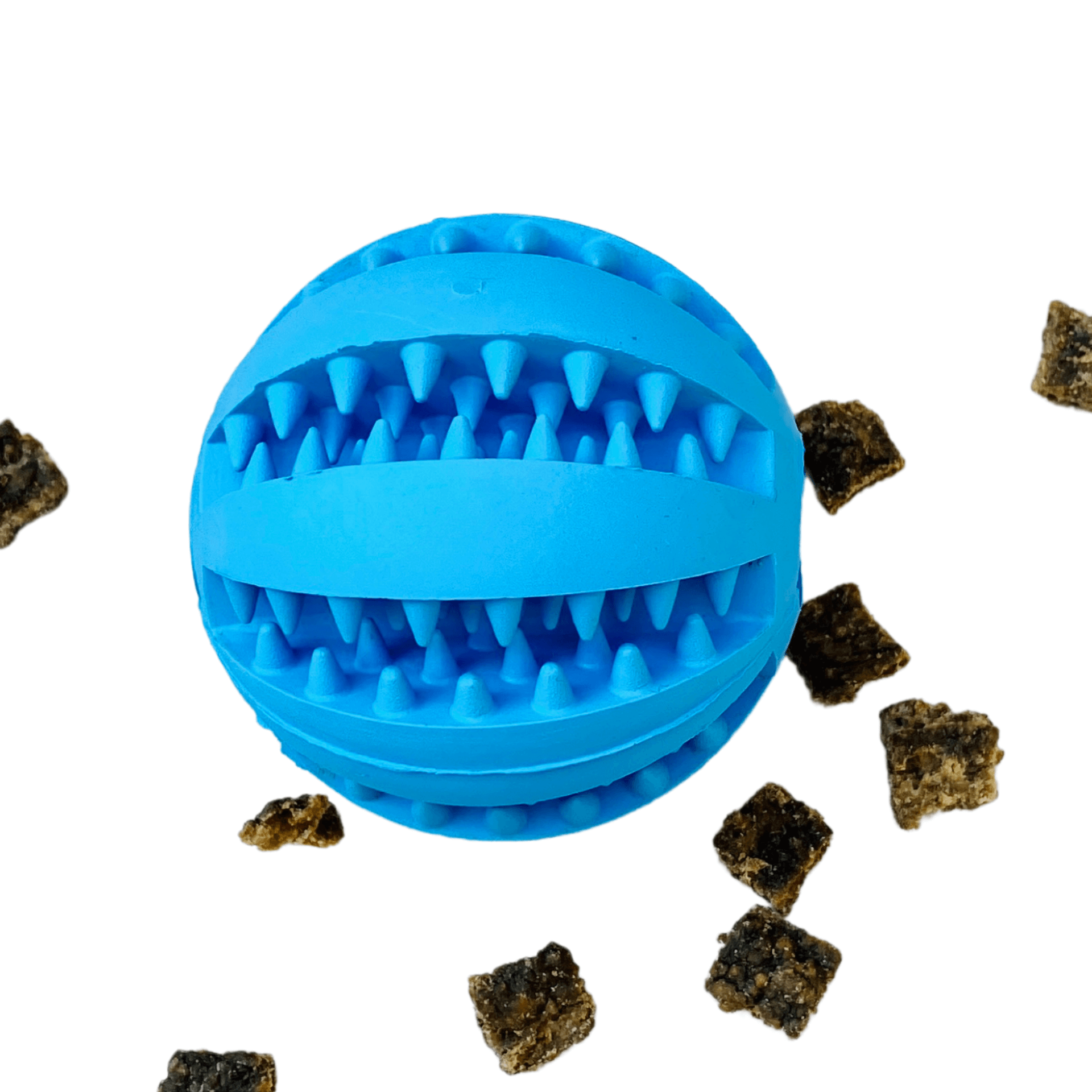 Enrichment Treat Ball for Dogs Large Blue