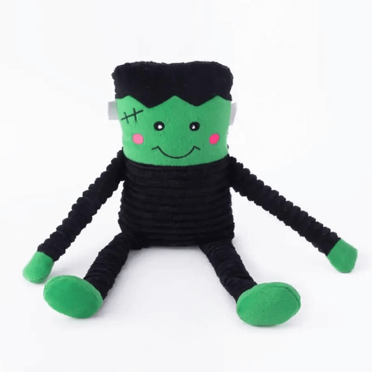 Halloween Frankenstein's monster Plush, crinkle dog toy