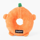 Donutz no stuffing pumpkin Halloween dog toy