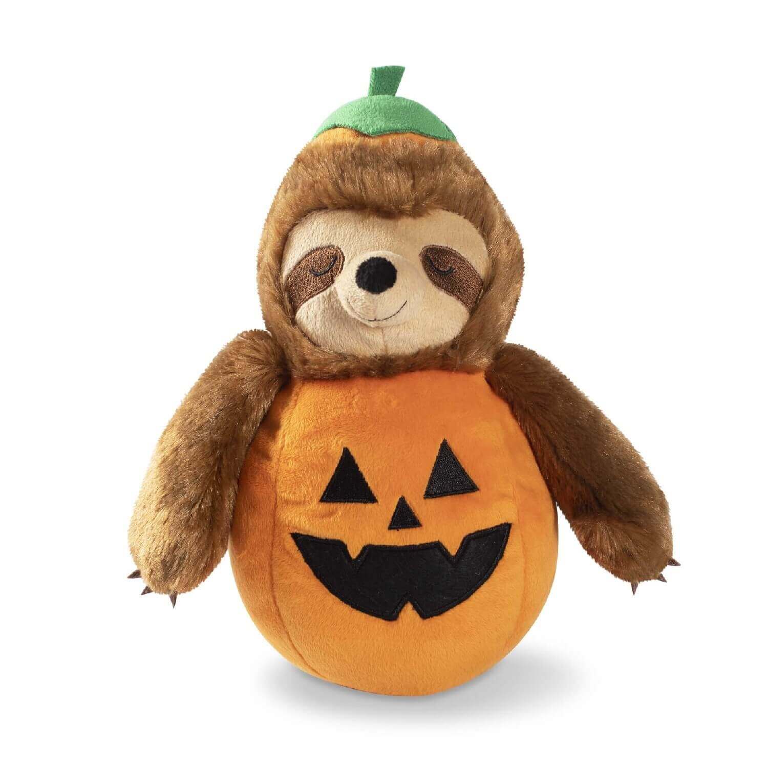 Halloween Sloth-O-Lantern Dog Toy