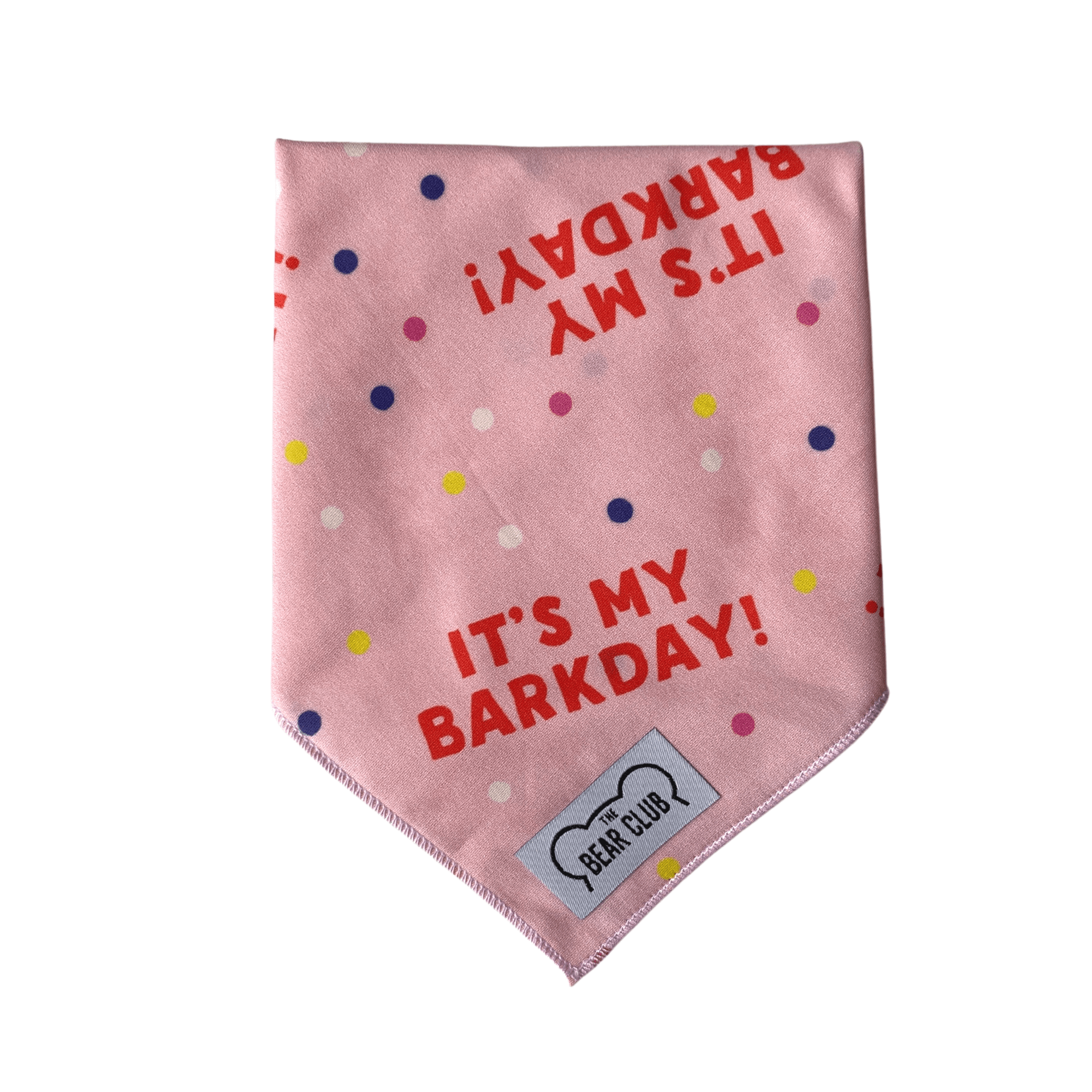 It's My Barkday dog bandana Let's pawty Sydney
