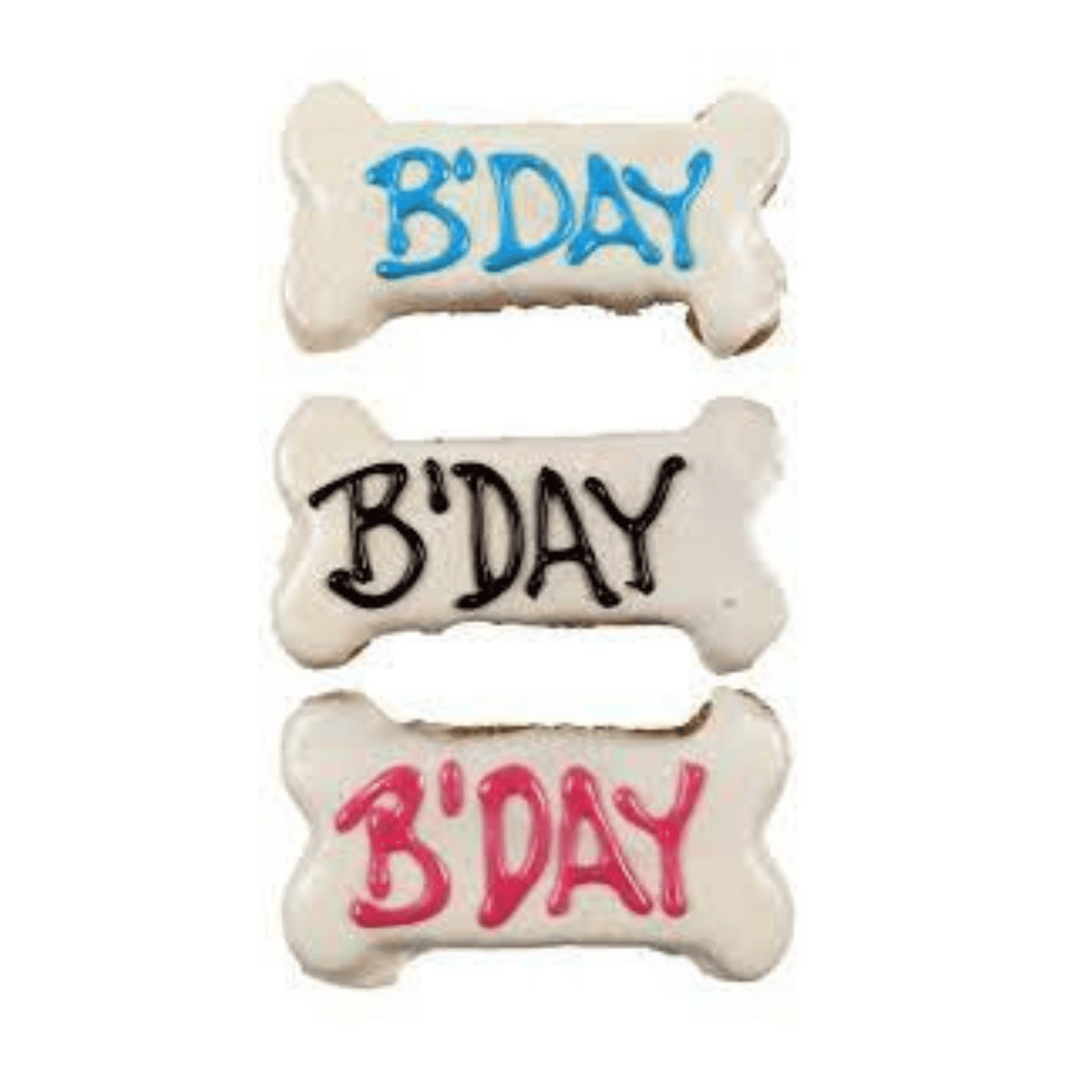 Small Dog Birthday Bone -  Dog Biscuit