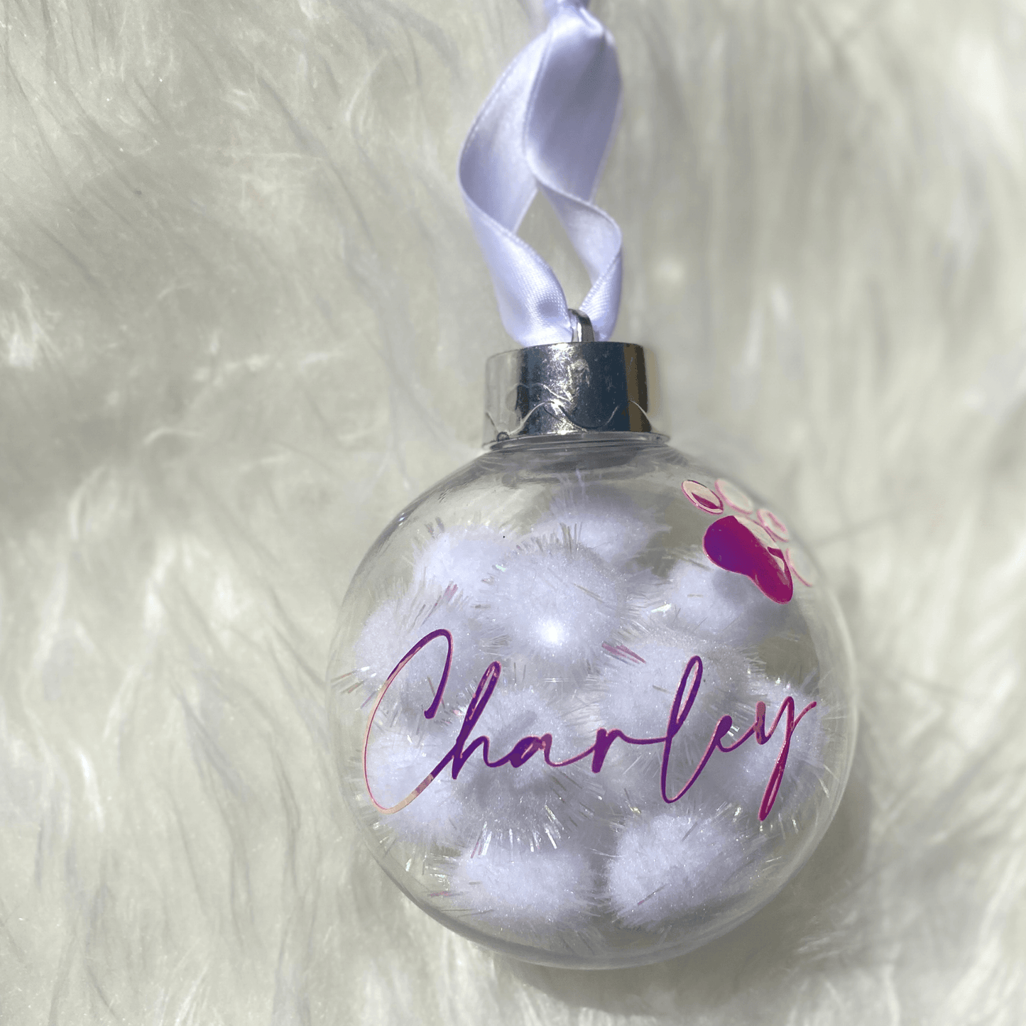 Personalised Christmas Pet Ornament for Dog or Cat